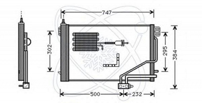 ELECTRO AUTO 30m0096 -  Конденсатор, кондиционер